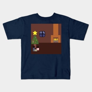 PIXEL CHRISTMAS Kids T-Shirt